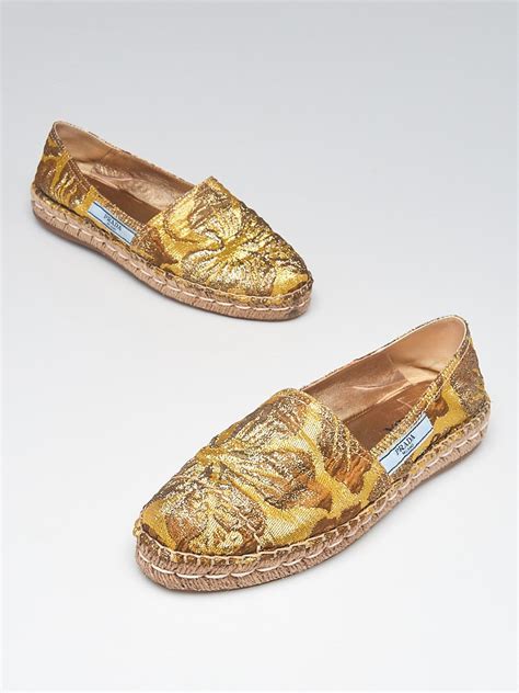 prada brocade espadrilles|prada peep toe espadrilles.